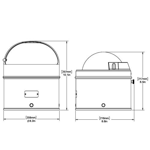 Ritchie Globemaster, Binnacle w/Hood