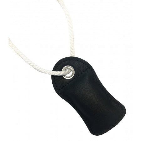 Wurfleinensack Leder schwarz