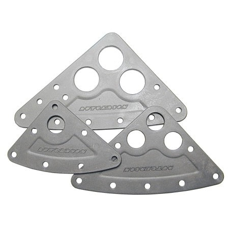 RUTGERSON Kopfbrett PA 70x90x2mm schwarz