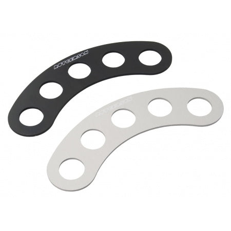 RUTGERSON-Schothornbrett schwarz/silber eloxiert 183x45-305x60 mm