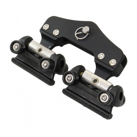 RUTGERSON Kopfbrett-Schlitten Alu mit 2 Rutschern für Profil 11mm