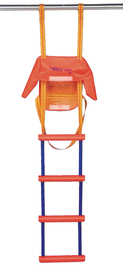 Allpa Nylon Hilfsleiter, 5-Stufen, Inklusive Tasche Und Griff, L=1515mm