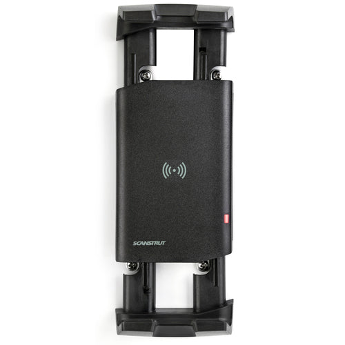 Scanstrut QI Charger in der Halterung
