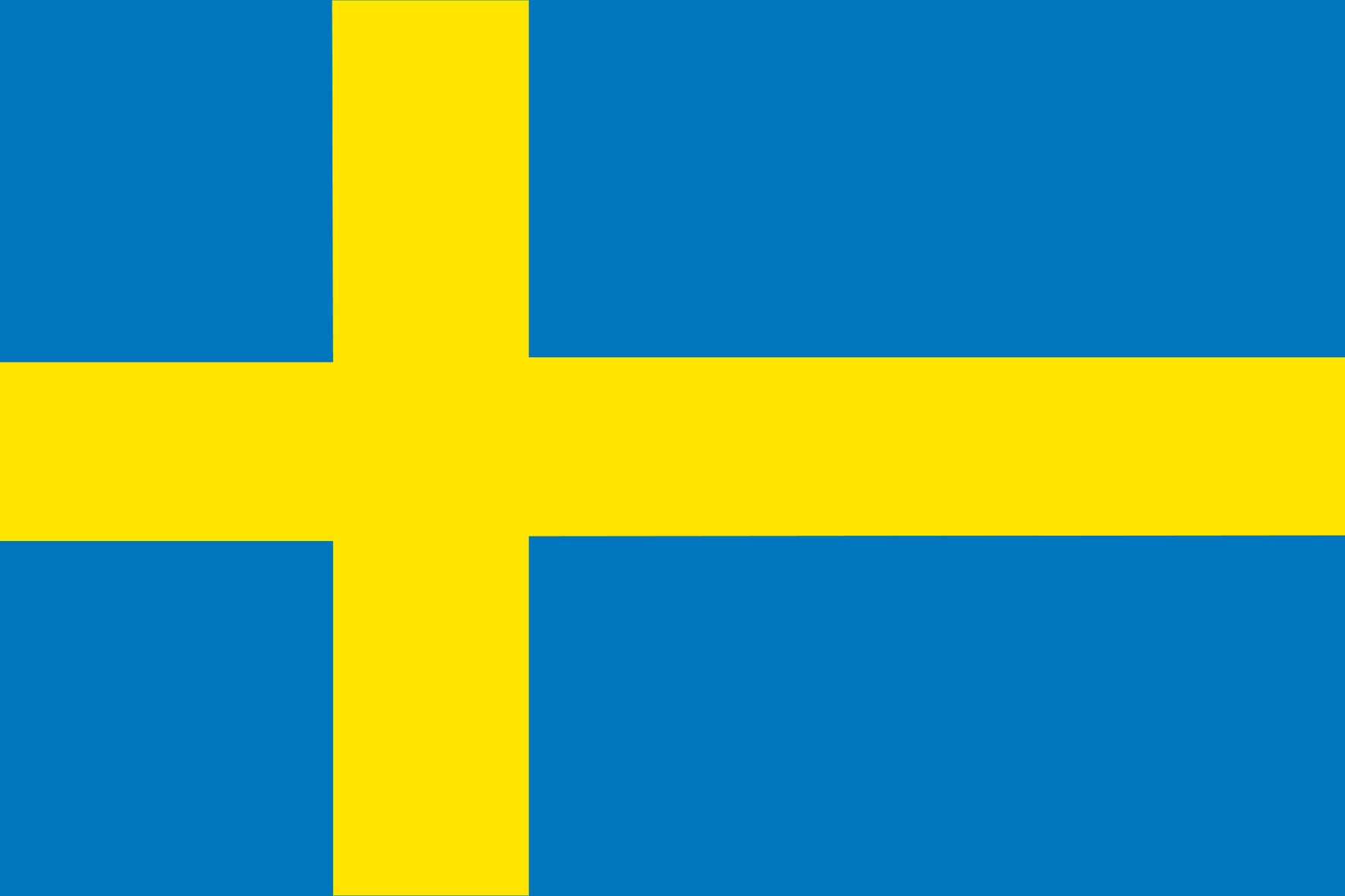 Allpa Schwedische Flagge 20x30cm