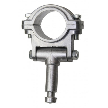 Ruderdolle mit Gelenk Alu für Riemenruder max.45mm, Pin 17x49mm