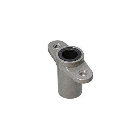 Rudergabelsockel für Einbau, offen Alu für Pin 17mm
