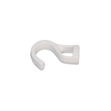 Kunststoffhaken für 6-8mm Weiß (10-Stück-Packung)