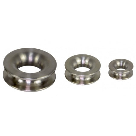 CLAMCLEAT Seil-Rundkausche Titan für Seil 3-13 mm SB-Pack