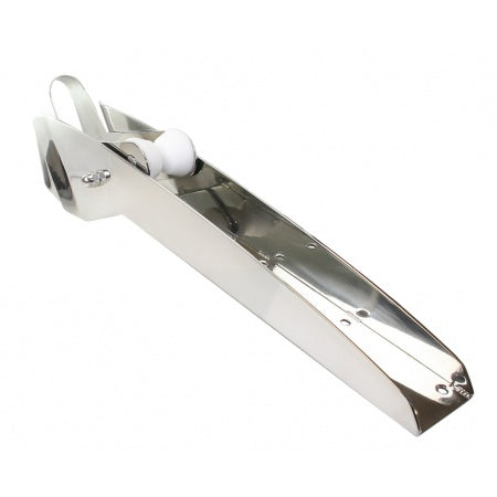 Bugrolle mit Wippe A4 und POM-Rolle, 575x80mm für DC-Anker