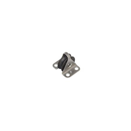 SEA SURE Einfachblock 20mm, Seil 4mm, Carbonrolle, Auge Gleitlager