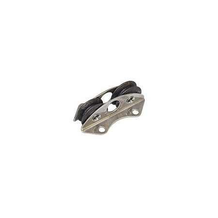 SEA SURE Einfachblock 20mm, Seil 4mm, Carbonrolle, Auge Gleitlager