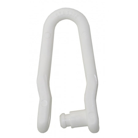 SEA SURE Mastrutscher-Schäkel zum Clipsen Nylon 51mm weiß 10St.