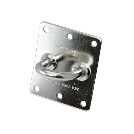 SEA SURE Mastplatte A4 8-12,7mm, 64x73/73x65/70x76mm, für Mast 75-100mm/Flat