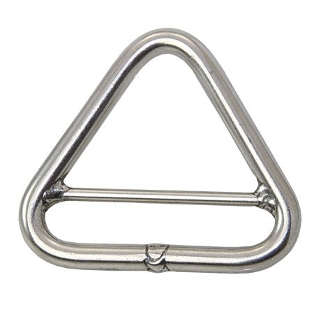 SEA SURE Triangel-Ring mit Steg unpoliert A4 6x50mm, iL=44mm