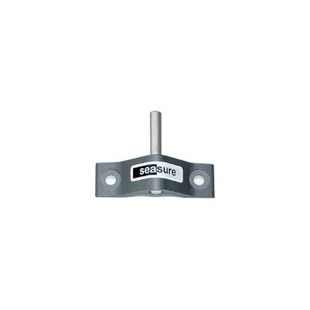 SEA SURE Spiegelbeschlag Alu Pin 10mm (2/4-Bohrungen)