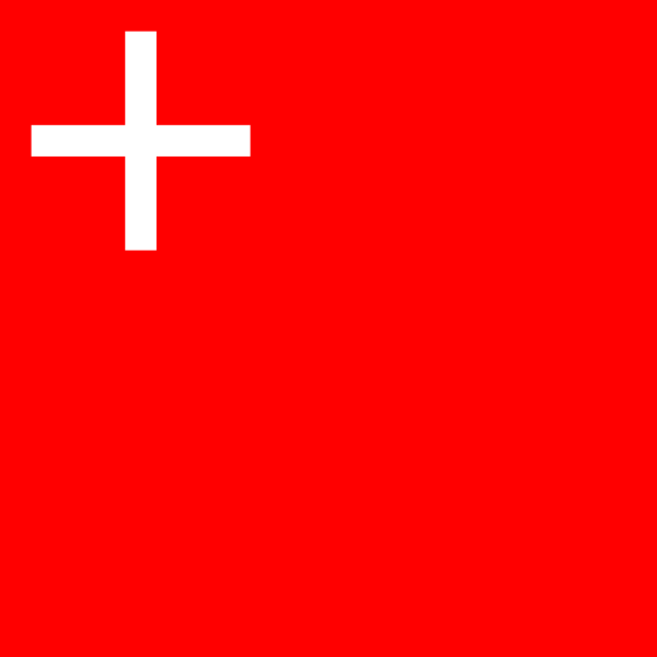 Allpa Schwyz Flagge 20x30cm