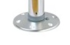Ersatz-Fuß Alu 178mm für Tischbein TC7050, TC7099