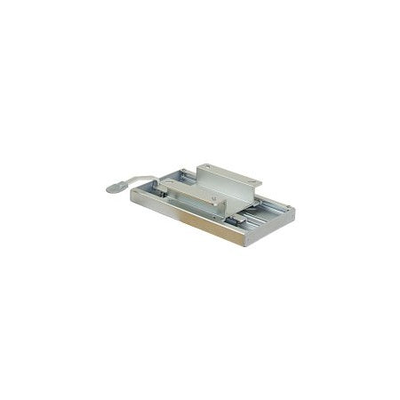 Sitzkonsole mit Schiebevorrichtung Alu 338x182x70 mm