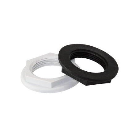 TRUDESIGN Kontermutter Nylon/GFK 1/2"-1 1/2" weiß/schwarz