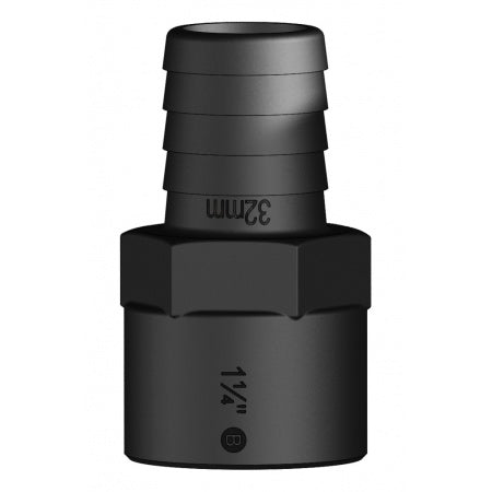 TRUDESIGN Schlauchtülle mit Innengew. 3/4' für Schl. 19mm schwarz