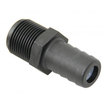 TRUDESIGN Rückschlagventil mit Gewinde Nylon/GFK 1-1/2' für Schlauch 25/38mm