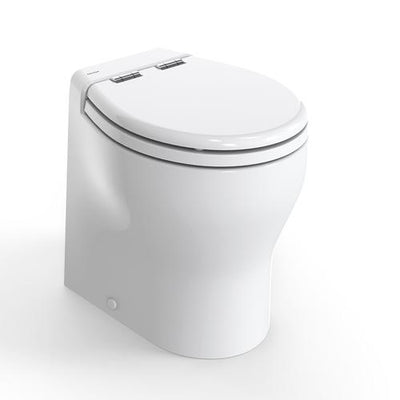 Tecma Elegance 2G Toilette 12V Standard weiß, All in one 1 Tasten, Magnetventil
