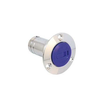 Tankeinfüllstutzen ISO 4567 MsCr/POM für Schlauch 1 1/2" - 2", Wasser/Abwasser/Diesel/Benzin Ersatzdeckel