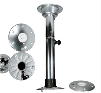 Allpa Aluminium Twist Lock Zusätzliche Fußplatte