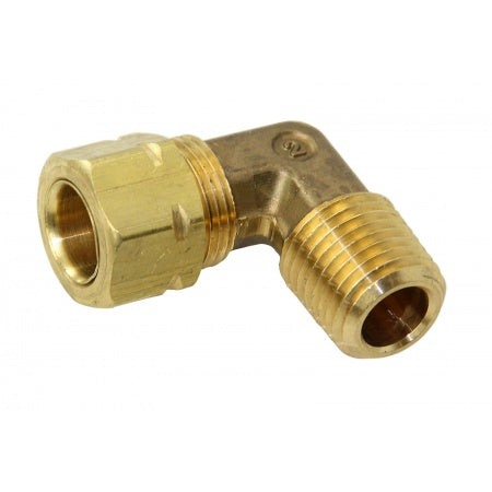 ULTRAFLEX Verbinder 90° Bogen EF38 Messing für Schlauch 10mm - 3/8" Schlauch