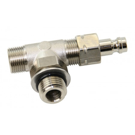 ULTRAFLEX Einstellbarer Entlüfter VFN038 Ms/Ni für Schlauch 10mm - 3/8" Schlauch