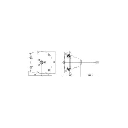 ULTRAFLEX Steuerkopf T91 mit Planetengetriebe