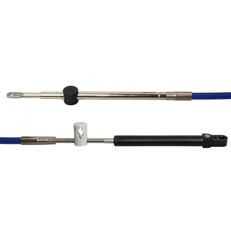 ULTRAFLEX Bowdenzug MACH5 Ø 7mm beidseitig mit Auge, diverse Längen, Mercruiser, Mariner und Mercury