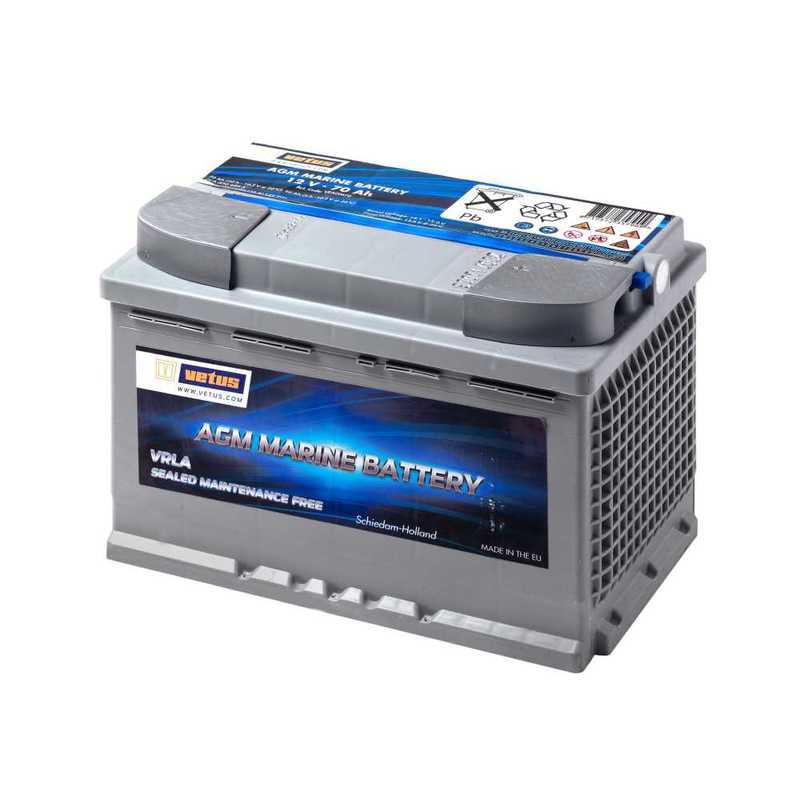 Vetus AGM-Batterie 12V
