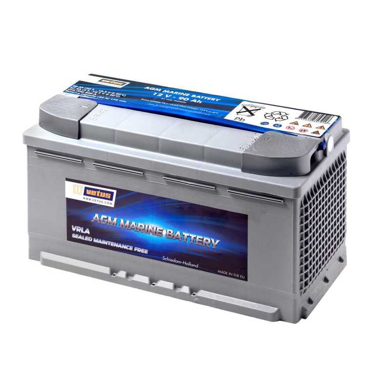 Vetus AGM-Batterie 12V