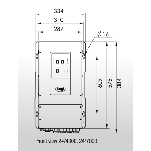 WhisperPower - AC PowerCube Wechselrichter 24 V /