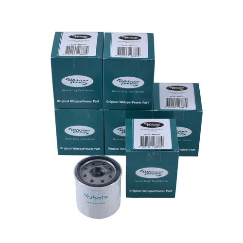 WhisperPower - SECHSPACK OLFILTER GV8/10/12 GV2/3