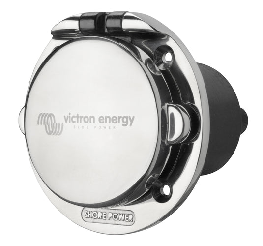 Victron Stromanschluss Edelstahl 32A CEE Steckdose