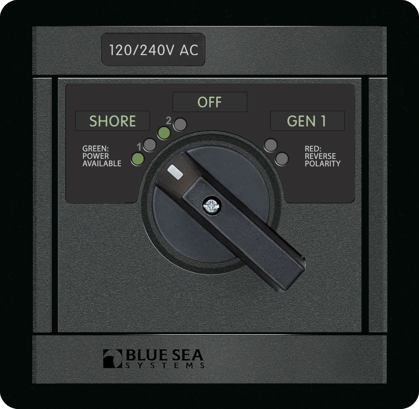 Panel 360 120/240VAC Rotary65AOFF+2