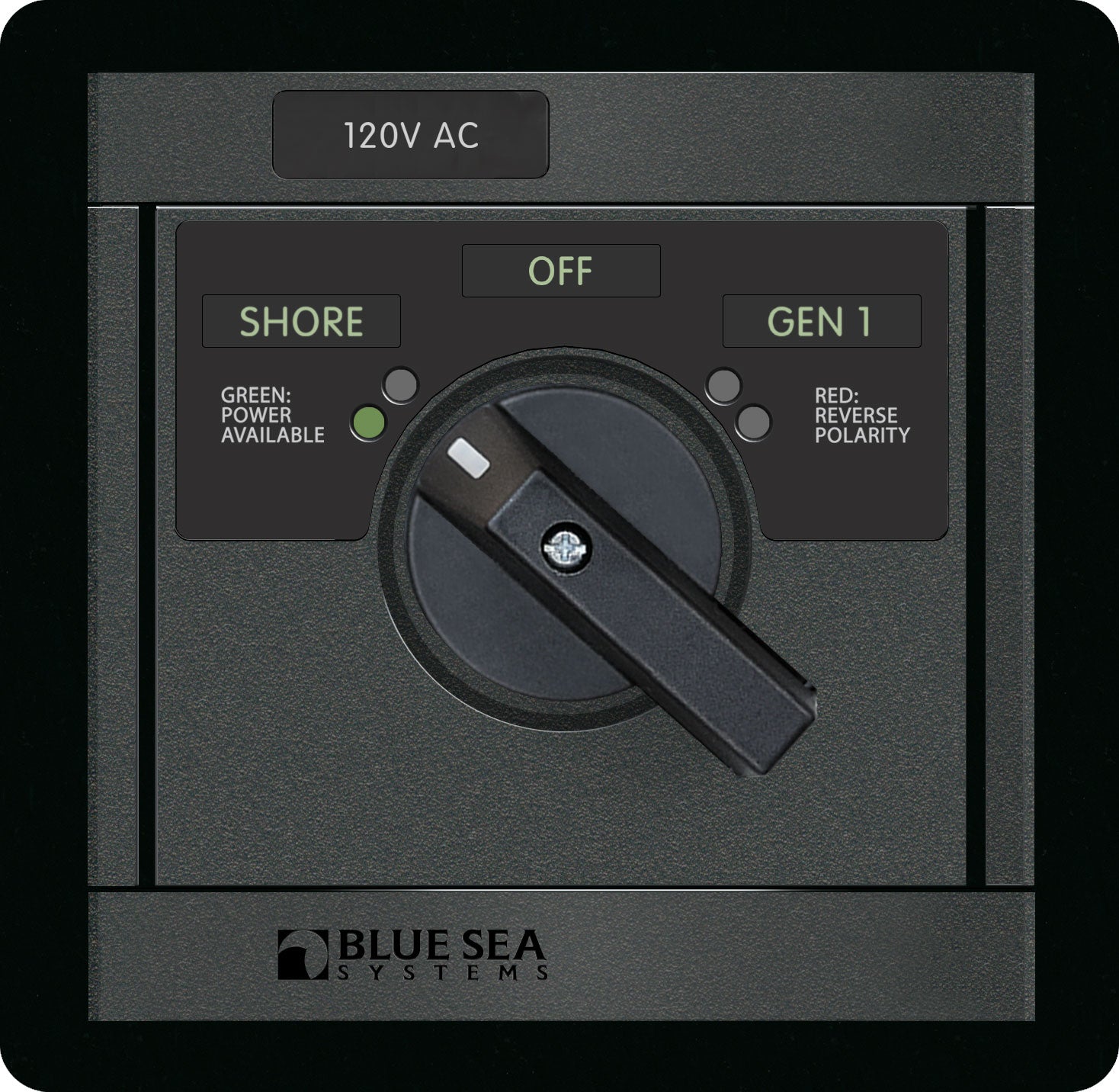 Panel 360 120VAC Rotary65A OFF+2