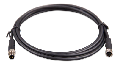 Victron M8 Rundstecker Stecker/Buchse Kabel 1m (für Li-Ion-Akkus)