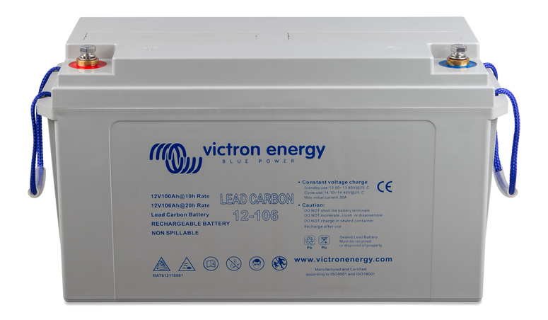 Victron Lead Carbon Batterie 12V/106Ah Blei-Kohlenstoff-Batterie