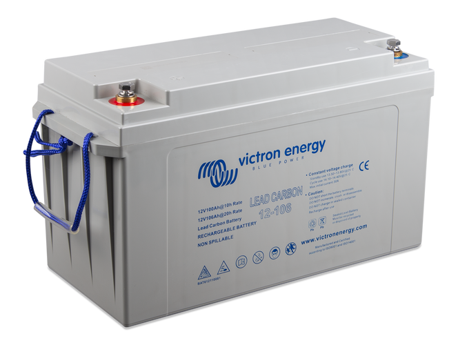 Victron Lead Carbon Batterie 12V/106Ah Blei-Kohlenstoff-Batterie