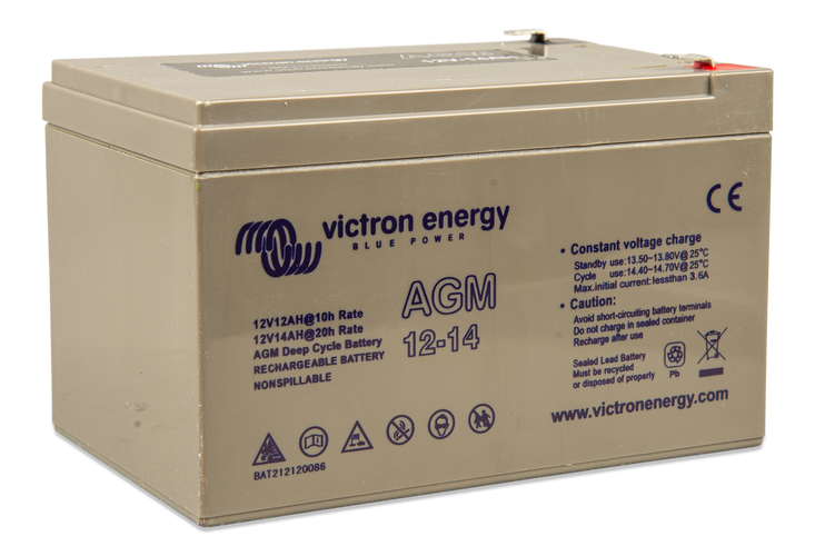 Victron 12V/14Ah AGM Deep Cycle Batterie