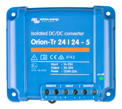 Victron Orion-Tr 24/24-5A (120W) DC-DC Umformer isoliert
