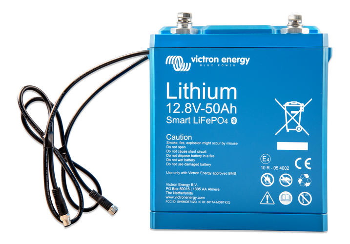 Victron LiFePO4 Lithiumbatterie 12,8V & 25,6V Smart 60 bis 330 Ah