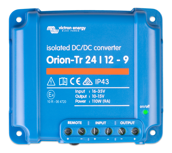 Victron Orion-Tr 24/12-9A (110W) DC-DC Umformer isoliert