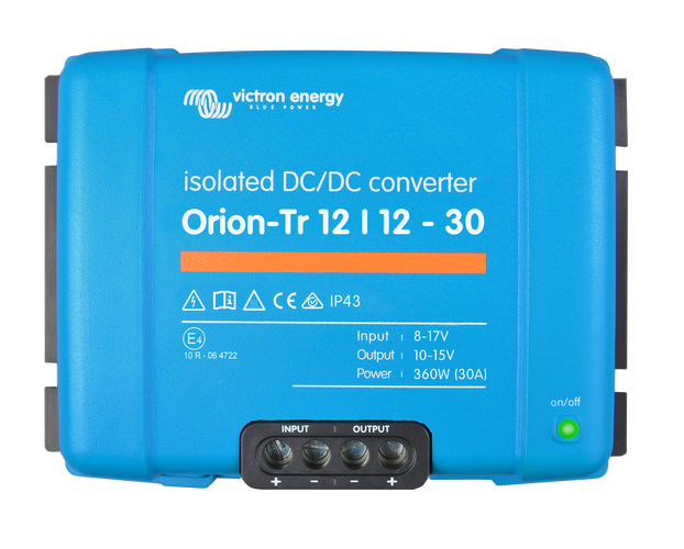 Victron Orion-Tr 12/12-30A (360W) DC-DC Umformer isoliert