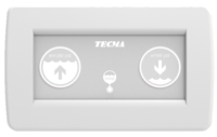 Tecma Elegance 2G Toilette 24V Standard weiß, Softclose, All in one 2 Tasten, Magnetventil