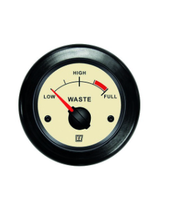 Vetus Schmutzwasseranzeige, verschiedene Farben, 12/24 Volt