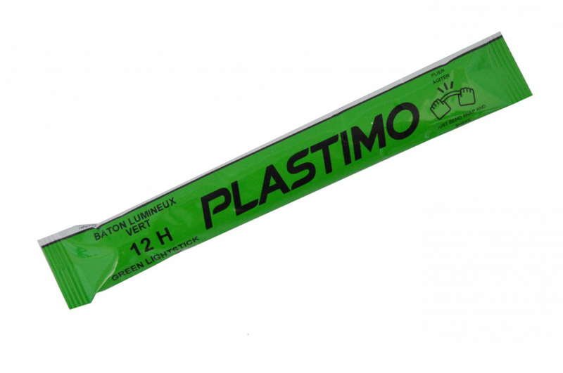 PLASTIMO Cyalume Knicklicht, grün, 2 Stück